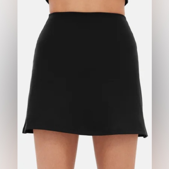 girlfriend collective Pants - Girlfriend Collective| Black Sport Skort